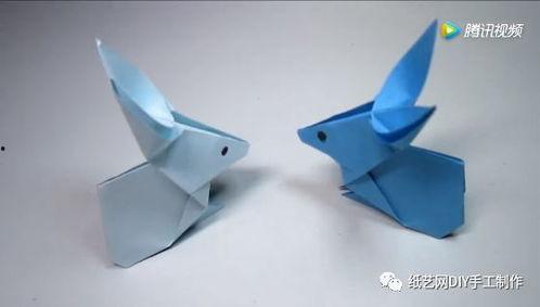 折兔子视频,创意手工制作，轻松学会折纸艺术