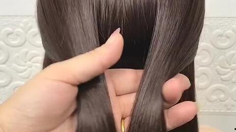 结婚婆婆发型盘发视频